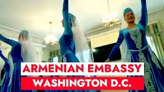 🇦🇲🚶🇺🇸 Embassy of Armenia Visit in Washington D.C. #armenia #armenian