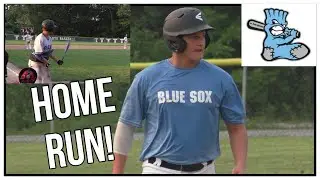 Home Run Luke Barone Blue Sox 3 Run Dinger
