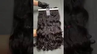 Soft and 100% Raw Unprocessed Vietnamese hair - our Natural Wavy texture is that girl 😮&zwj;💨 #shorts