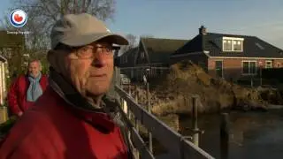 Hea! Ald-molkboer Gjalt Bosma fan Ryptsjerk folget de ferbouwing fan de br&ecirc;ge