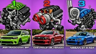 Legendary Car Sounds Compared Super-Cars 