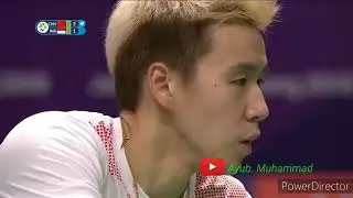 Final beregu putra  badminton  Asian Games Indonesia  vs china  2018