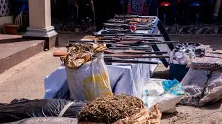 Операция FID-IRT: Полиция арестовала известного поставщика оружия и водителя с 24 мешками конопли.