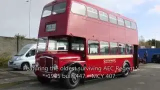 (HD) Swansea Bus Museum's Celebration Running Day. Sun 25th October 2015.