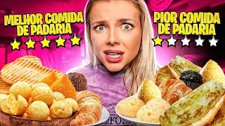 Santa Catarina: COMPAREI COMIDAS DAS PADARIAS DE PIOR E MELHOR AVALIAÇÃO DO APLICATIVO!