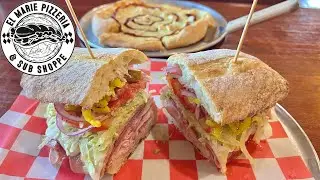 Пообедать в пиццерии El Marie и ресторане Sub Shoppe в Юстисе, Флорида | Обзор ресторанов Флориды