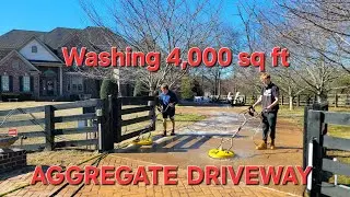 🔥Pressure Washing SECRET for Aggregate Driveways