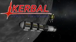 KSP Kerbal Space Program - Полёт на Муну (Лёгкая ракета) #To The Mun 2/4