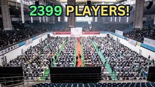 This massive tournament in Delhi, India has 2399 players | Delhi GM Open 2025