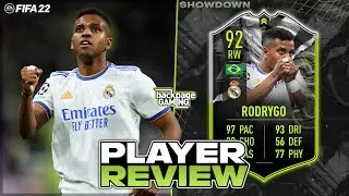 СДЕЛАЙТЕ ЭТО SBC СЕЙЧАС! 😱 Обзор игрока 92 Showdown Rodrygo! | ФУТ 22