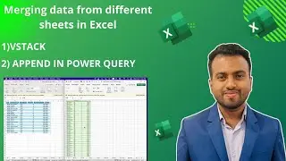 🚀 Mastering Power Query & VSTACK: Combine Multiple Tables & Create Pivot Tables Easily! 🚀