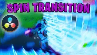 CLEAN *Spin Transition* in UNDER 2 MINUTES | DaVinci Resolve (Free Presets)