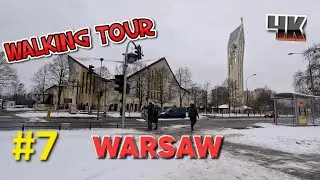 Warsaw Poland Walking Tour 4k // BIELANY - CHOMICZÓWKA //  GoPro Hero 11  BLACK FOOTAGE