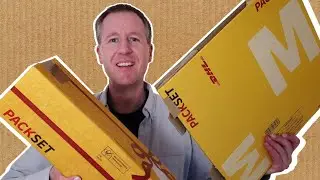 DHL-Packset aufbauen: normales Packset + Flaschen-Packset