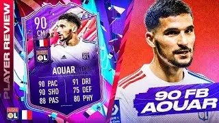WHAT A MONSTER!😍 90 FUT BIRTHDAY AOUAR REVIEW! FIFA 21 Ultimate Team