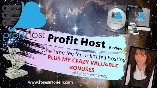🤑 Profit Host Review 🤑Unlimited Domain Hosting one fee for life👍🏽 PLUS MY VALUABLE BONUSES