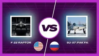 F-22 Raptor vs Su-57 (PAK FA): 5-е поколение сравнение и анализ передовых истребителей