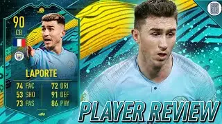 Testing player moment Aymeric Laporte 90