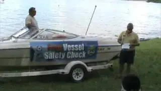 Vessel Safety Check by the US Power Squadron Delhigh at Blue Marsh Lake