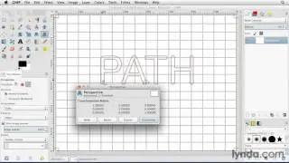 GIMP Essential Training - Converting Text to a Path