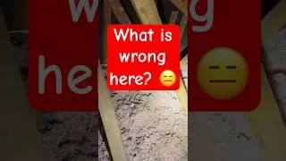 Minor Structural Damage 😞 Broken Truss Web #construction #homeinspection #shorts #carpenter #diy