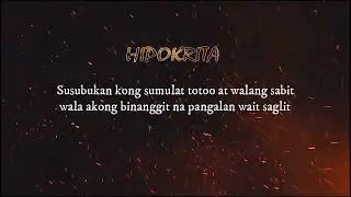 HIPOKRITA  - Sugar (Lyrics)