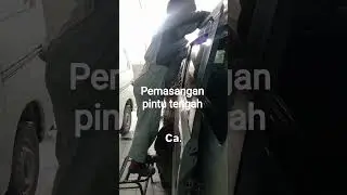 #bodyrepair #automobile Cara pemasangan pintu 2 atau tengah pada grand max
