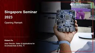Singapore Seminar: Opening Remark