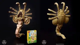 Stav&iacute;me 🧱MOC👽 LEGO Alien Facehugger - ze zaj&iacute;čka vetřelcem 🐇 - 31162 (12)