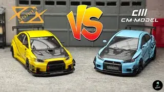 Mitsubishi Lancer Evolution X Varis Bodykit | BRAND COMPARISON | Error404 VS CM Model