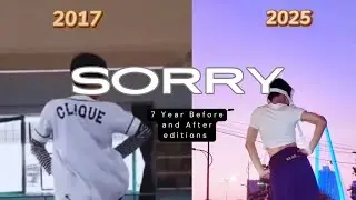 7 YEAR BEFORE and AFTER of Vincent Chou | SORRY -JUSTIN BIEBER | Dancing / Trending Clip