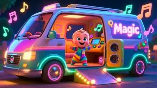 Learning with a Magic Van | Fun Educational Song for Kids | Playful Adventure on Wheels 🚐✨