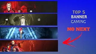 TOP 5 GAMING BANNER TAMPLATE TO NEXT.FREE FIRE BANNER.FREE DOWNLOAD