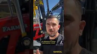 FARMER-10286 дуже тихий трактор🚜 з навантажувачем GENERAL-X💪🏼