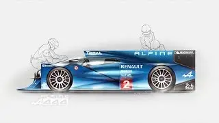 Alpine A444 - Rendering walkthrough