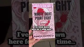 Short, bizarre horror book based on true events. Ninety Eight Point Eight #horrorbooks #booktubetbr