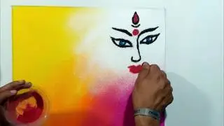 Top beautiful Navratri special rangoli design. Easy and creative.