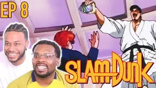 HANAMICHI GETS RECRUITED! Slam Dunk Ep 8 Reaction