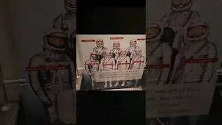 Who was the second American in space? #mercury7 #museum #museumexhibit