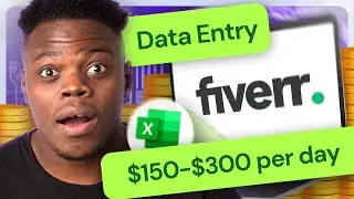 Как ЗАРАБАТЫВАТЬ деньги с помощью ввода данных на Fiverr (Секреты ИИ 🤫)