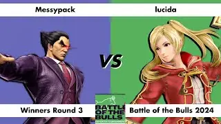 Messypack (Kazuya) vs lucida (Robin) - Winners Round 3 - Battle of the Bulls 2024
