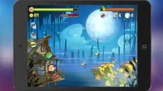 Swamp Attack геймплей (gameplay) HD качество