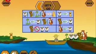 River Crossing Ultimate - How to solve chapter 11 (River IQ Crossing Logic 23)