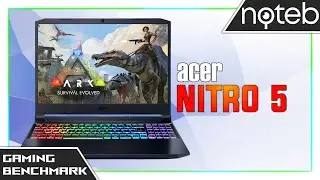 Acer Nitro 5 (2021) - ARK: Survival Evolved Gameplay Test (Ryzen 9 5800HX, RTX 3080)