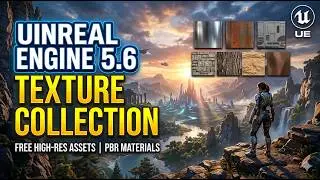 UE 5.6 - Коллекции Текстур (Texture Collection).