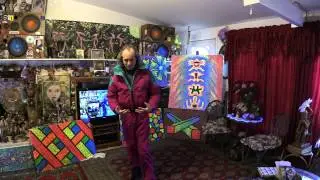 Vintage One Piece Ski Suit Fashion Show 20 in 37
