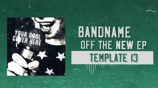 #013 Yung 80s - Simple After Effects Visualizer Template for Punk Bands