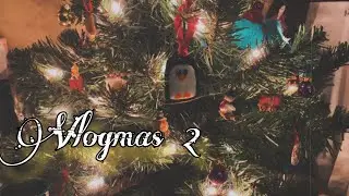 Christmas Prep! | crafting, shopping, wrapping Vlogmas #2