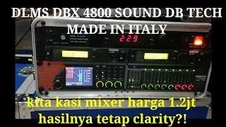 DBX 4800 VS DB TECH T4 SPORT SOLAT ID SPEAKER DAKWA