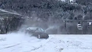 E36 318ti Winter sideways / Mountain Drift